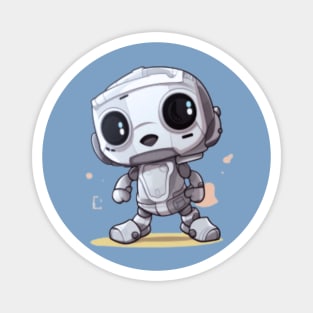 Adorable Baby Robot Design: A Delightful Fusion of Cuteness and Futuristic Charm Magnet